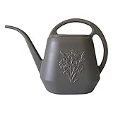 GießKanne, GießKanne Zimmerpflanzen,4 Liter,Watering Can, GartengießKanne BlumengießKanne Mit Langem Auslauf, FüR Innen Und AußEn, Haus, Garten, Blumen GäRtnern, Zimmerpflanzen (Grey)