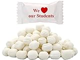 We Love Our Students Buttermints, Mint Candies, After Dinner Mints, Butter Mint Candy, fettfrei, einzeln verpackt (100 Stück)