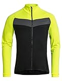 VAUDE Herren Mens Posta Ls Tricot Trikot, Neon Yellow, L EU