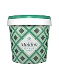 MALDON - Meersalzflocken 570g | Zart-knusprige Salzflocken aus natürlichen Mineralien | Meersalz Flakes mit reinem Geschmack. Ideal auch als Dekoration für Cocktails | Inhalt: 570g