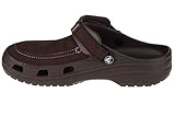 Crocs mens Yukon Vista Ii Clog Clogs, Espresso, 45/46 EU