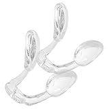 PAMINGONO 2 Stück Flexible Rutschfeste Kinderbrillen Nasenpads aus Weichem Silikon Bequeme Stabile Nasenpolster für Optimalen Halt und Verbesserten Sitz bei Brillenrahmen