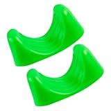 Mipcase 2 Teiliges Set Silikon Fischgriff Kieselgel Kompakter Fischgreifer Rutschfeste Angelgreifer Grün Professioneller Hochleistungs Angelgreifer