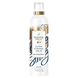 Pantene Pro-V Haarspray, Ultra Strong Hold, 250ml, mit Jojobaöl, Haltegrad 5, für ultra-starken Halt deines Styles, Haarpflege