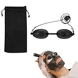 BOPRKTM Solarium Brille Uv Schutzbrille UV Brille Infrarot Schutzbrille Rotlichtlampe Augenschutz Infrarot Led Laserschutz-brille Augenklappe Eye Schutz Solariumbrille Augenklappen Augenmaske Brillen