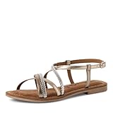 Tamaris Sandalette Damen Flach beige,EU 38