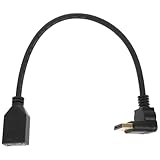 TOKIDNY Displayport Verlängerungskabel Dp 12 4K Stecker Buchse Abgewinkelt fürpc Monitor Kompatibel Ergonomisch Gebogen Videozubehör