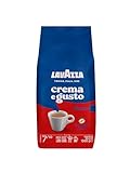Lavazza, Crema e Gusto Classico Roasted Coffee Beans with Spicy Aroma Notes, Ideal for Espresso, Arabica and Robusta Coffee Beans, Intensity 7/10, Dark Roast, 1 Pack of 1 kg