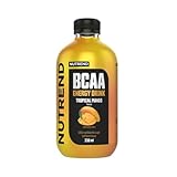 Nutrend - Bcaa Energy Drink (330ml) - BCAA-Getränke - Erfrischendes kohlensäurehaltiges Getränk - Mango Tropical