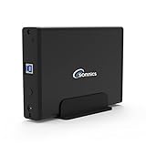 Sonnics Externe Festplatte (8 TB, USB 3.0, kompatibel mit Xbox One/PS4/Windows PC/Mac (Desktop nicht tragbar), Schwarz