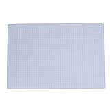 Nicht -Slip -Transparent -Schneidmatte Hochleistung für verschiedene Handwerksschreiben Malerei zusammengesetzter PVC (A3 Größe)