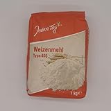 Jeden Tag Weizenmehl Type 405, 10er Pack (10x 1 kg)