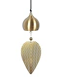 Small snail Japanische Windspiel Vintage Kupfer Windglocke Hängendes Ornament Garten Windspiel Klassische Antike Glocke für Gehweg Garten Hof Terrasse, Wassertropfen