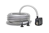 Eden 94235 CDA 600 Wasserwechselsystem Komplettset für einen schnellen und leichten Aquarium Wasserwechsel inkl Aquarium Pumpe, 10m Aquarium Schlauch und Saugnäpfen