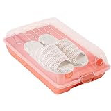 Stapelbare Aufbewahrungsboxen, Schuhaufbewahrung, Turnschuhaufbewahrung, Schuhaufbewahrung | Schuhbehälter mit Belüftungs-Design, durchscheinende Vitrinen mit Deckeln für Sca