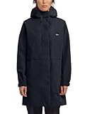 Jack Wolfskin Damen TERRAVIEW 2L COAT W Mantel, Dark Navy, S