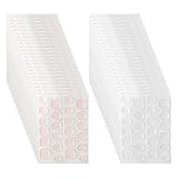 50 Blatt 1200 Pcs Nagel Klebepads,Doppelseitiger Nagelkleber Aufkleber,12 Verschiedene Größen Nagelkleber Pads Nagelkleber Jelly Gel Tape Adhesive Tabs DIY Maniküre Dekoration