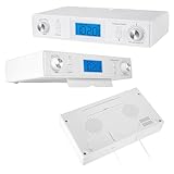 Küchenradio mit Bluetooth Krüger&Matz KM0817, Unterbauradio, LCD, Timer, Wecker