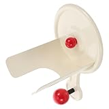 BESTYASH Föhnhalter aus Karbonstahl mit Saugnapf Wandmontage Haartrocknerständer für Badezimmer und Salon Platzsparendes Design Mühelose Installation ohne Bohren Robust und Langlebig