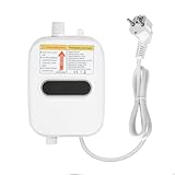 3.5KW Elektrischer Durchlauferhitzer,220V Mini Dusche Warmwasserbereiter Mini Tankless Instant Elektro Wassererhitzer mit Duschkopf Duschdüse für Küche Bad Zuhause