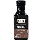 CHEF Premium Konzentrat - Wildfond, flüssig, für ca.6 Liter, 200 ml