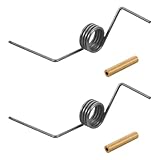LABRIMP Türfeder für Kühlschrank und Gefrierschrank Metall Drehfeder 1,2mm Drahtstärke 10,5mm Außendurchmesser Ersatzteil für French Door und Wohnmobil Kühlschränke