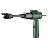 Staubsammler für Druckluft – Tragbarer kabelloser Ventilator, 3 in 1, tragbares Staubgebläse, wiederaufladbar, elektrischer Staubsauger für Tastatur und Computerelektronik