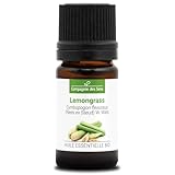 ZITRONEGRAS (Lemongrass) BIO - 5ml - Premium-Qualität Ätherisches Öl - 100% Rein, Natürlich, ChromaCert® Garantie - Chemotypisiert & Vollspektrum