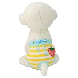 YARNOW Periodenwindel Für Hunde Windeln Für Hunde Unterwäsche Für Hündinnen Läufigkeitshose Hundemarke Physiologische Unterhose Hygiene Hundeanzug Aus Baumwolle Größe Hündchen