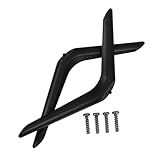 KOMBIUDA Tv Standfüße Verstellbare Doppelte Lochhalterung Robuste Kunststoff Tv Sockelfüße Ersatzbeine für Tischfernseher Platzsparendes Design Kompatibel mit Vielen Marken