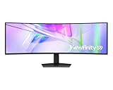 Samsung ViewFinity LS49C950UAU Computerbildschirm 124,5 cm (49 Zoll), 5120 x 1440 Pixel, DQHD LED, Schwarz