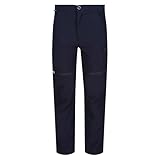 Regatta Unisex-Kinder Highton Stretch-Zipp-Off-Wanderhose mit Isoflex-Stretchmaterial, perfekt zum Wandern, Spazierengehen und für Outdoor-Aktivitäten
