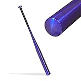 Relaxdays Baseballschläger Aluminium, 34 Zoll/ 86 cm, Rutschfester Griff, Leichter Softball Schläger, Aluschläger, blau