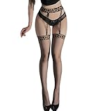 FIRSTXIU Frauen Strumpfgürtel Gürtel Oberschenkel Hohe Strümpfe Tiermuster Top Hosehose Strumpfhosen Seiden Seiden Strumpfhose Krottelfreie Dessous Hosspannung Strumpfhose