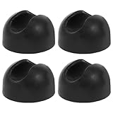 MAGICLULU Möbeluntersetzer Gummipads für Möbelfüße Runde Tischbein Schoner mit Schrauben Flexibel und Langlebig Bodenschutz für Stühle Sofas Tische Möbelbeinschoner Satz