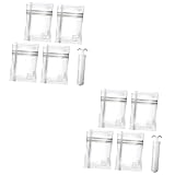 2 Sets Vakuum-Aufbewahrungsbeutel für Kleidung & Decken – Platzsparende Vakuumbeutel Faltbares PE-Material, Ideal für Reise & Matratzenaufbewahrung, Weiß