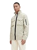 TOM TAILOR Denim Herren Fieldjacket aus Baumwolle 1030534, 26199 - Beige Alfalfa, S