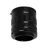 2021 3 Macro Extension Tube Ring Lens Adapter, for Nikon D800 D3100 D5000 D7000 D70 D50 D60 D100 Kamera