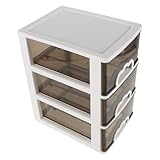 IMIKEYA Kosmetik-Organizer schubladenbox schubladensystem Schubladencontainer Kosmetik-Aufbewahrungsbox Schreibtischschublade kleine Schublade Aufbewahrung für Küchenorganisatoren Plastik