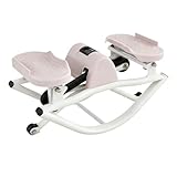 Rock Machine Stepper von Seite zu Seite – 19,68 * 9,84 * 9,84 Zoll, tragbares Rock Stepper-Trainingsgerät | Schaukel-Fitness-Stepper zum Trainieren von Beinen, Gesäßmuskeln und Bauchmuskeln