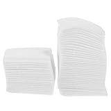 minkissy 100 Stück Gesichtskissen kosmetik produkte watte kosmetik baumwollpads makyaj seti Wattepads im watte pads Balsam Bausatz Baumwolle Mini Weiß Abschminkpads tragbare Pads