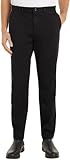 Tommy Hilfiger Herren Chino Hose Harlem Tapered Fit, Schwarz (Black), 34W/34L