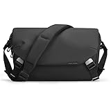 MARKETRON 9,7 Zoll Umhängetasche Herren Wasserdicht, Sportlich Messenger Bags Sling Bags Diebstahlschutz, Schultertasche Crossbody Bag für Reise Arbeit Schule Wandern Fahrrad