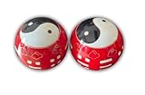 Baoding Massagekugeln, 8 Trigramme, Durchmesser 5,5 cm