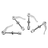 LIGIGWASH 4 Stück Edelstahl Schnellverschlüsse Für Mühlen Druckknopf Verschlüsse Für Mühlendeckel Druckknopf Verschlüsse Ersatz Schnellverschlüsse Für Mühlen Silberfarben