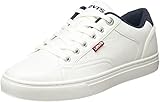 Levi's Herren Courtright Sneaker, Regular White, 43 EU