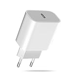 20W USB‑C Power Adapter für Apple, USBC Netzteil Stecker Schnellladegerät Ladestecker Ladegerät für iPhone 16 15 14 13 12 11/15 16 Pro/15 16 Pro Max/16 15 Plus /13 12 Pro Max/Mini, iPad, AirPods