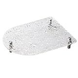 Acryl-Schlüsselablage, eleganter moderner Schlüsselhalter, Schmuckaufbewahrung, Organizer für Eingangsbereich, Tischdekoration, Heimbüro, langlebiges Acrylmaterial, 260 g (Wasserwelleneffekt)