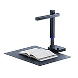 Shine Ultra Tragbarer 13-MP-Buchscanner mit Krümmungsglättungstechnologie, erfasst Dokumente bis zu A3-Format, schneller Scan for Büro, Bibliothek und Schule