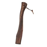 DIYEAH Holzgriff Beilstiel Ersatzstiel für Mini Axt Ergonomischer Sicherer Griff Langlebiger Einfacher Einbau Geeignet als Ersatzgriff für Kleine Holzäxte und Handbeile